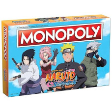 Monopoly: Naruto | Collectible Monopoly Game Featuring Japanese Manga Series | Familiar Locations And Iconic Moments From The Anime Show | 2-6 Players