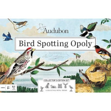 Masterpieces Opoly Board Games - Audubon Opoly - Officially Licensed Board Games For Adults, Kids, & Family