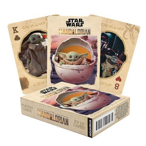 Aquarius Star Wars Playing Cards - The Mandalorian 'Baby Yoda' The Child Themed Deck Of Cards For Your Favorite Card Games - Officially Licensed Merchandise & Collectibles