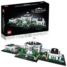 Lego Architecture Collection: The White House 21054 Model Building Kit, Creative Building Set For Adults, A Revitalizing Diy Project And Great Gift For Any Hobbyists (1,483 Pieces)