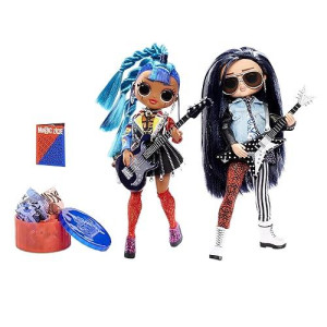 L.O.L. Surprise! O.M.G. Remix Rocker Boi And Punk Grrrl 2 Pack - 2 Fashion Dolls With Music