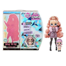 L.O.L. Surprise! O.M.G. Winter Chill Big Wig Fashion Doll & Madame Queen Doll With 25 Surprises