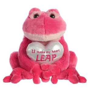 Aurora - Valentine Items - 9" U Make My Heart Leap Frog