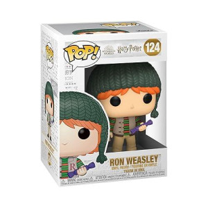 Funko Pop Movies: Harry Potter Holiday - Ron Weasley, Multicolor (51154)