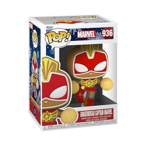 Funko Pop Marvel: gingerbread captain Marvel