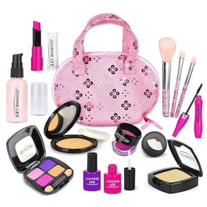 Jeowoqao Kids Makeup Kit for girls Pretend Makeup Set for girls