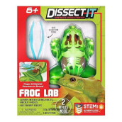 Dissect-It Simulated Synthetic Lab Dissection Toy, STEM Projects for Kids Ages 6+, Animal Science, Biology, Anatomy Home Learning Kit, Great for Young Scientists! - Frog