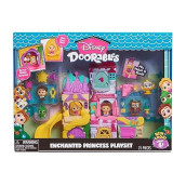 Disney Doorables Enchanted Princess Playset, 1.5-Inch Collectible Figures