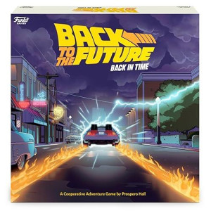 Funko Back To The Future - Back In Time Board Game For 2 - 4 Players