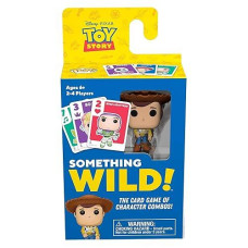 Funko Something Wild! Disney Pixar Toy Story With Woody Pocket Pop! Card Game For 2-4 Players Ages 6 And Up