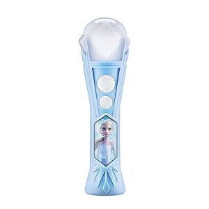 Ekids Disney Frozen 2 Toy Microphone For Kids With Built-In Music And Flashing Lights, Designed For Fans Of Frozen Merchandise And Frozen Gifts For Girls
