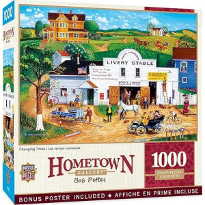 Masterpieces 1000 Piece Jigsaw Puzzle For Adults, Family, Or Kids - Changing Times - 19.25"X26.75"