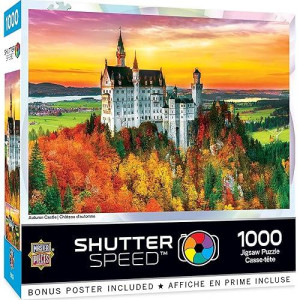 Masterpieces 1000 Piece Jigsaw Puzzle For Adults, Family, Or Kids - Autumn Castle - 19.25"X26.75"