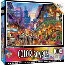 Masterpieces 1000 Piece Jigsaw Puzzle For Adults, Family, Or Kids - New Orleans Style - 19.25"X26.75"