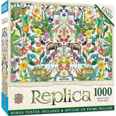 Masterpieces 1000 Piece Jigsaw Puzzle For Adults, Family, Or Kids - Safari - 19.25"X26.75"