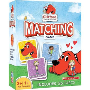 Masterpieces Kids Games - Clifford The Big Red Dog Matching Game - Game For Kids And Family - Laugh And Learn