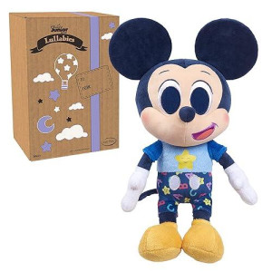 Disney Junior Music Lullabies Bedtime Plush, Mickey Mouse, Interactive Toy