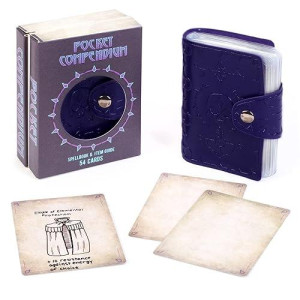 Stratagem Pocket Compendium Spellbook Holder| 26 Pages Per Book & 54 Playing Cards| Tabletop Rpg Fantasy Game|Tome Of Dread