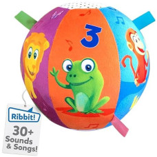 Move2Play, Toddler & Baby Ball With Music And Sound Effects, Baby Toy For 6 To 12 Months, Boy And Girl 1 Year Old Birthday Gift