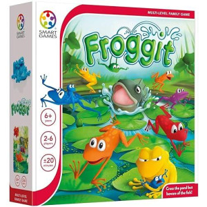 Smartgames Froggit - A Family Board Game For 2-6 Players Ages 6 - Adult