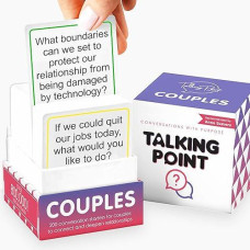 200 Couples Conversation Cards - Dating Card Game For Adults - Enjoy Better Relationships And Deeper Intimacy - Fun Couples Game For Date Night, Valentine Card Games For Couples