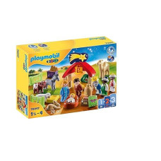 Playmobil- 1.2.3 My First Nativity Set With Accessories, Multicoloured (70047)