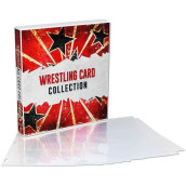 Unikeep Wwe Wrestlemania Themed Collectible Card Storage Binder - Comes With 20 Card Pages