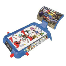 Lexibook Nintendo Mario Kart Table Electronic Pinball, Action And Reflex Game For Children And Familiy, Lcd Screen, Light And Sound Effects, Blue / Red, Jg610Ni
