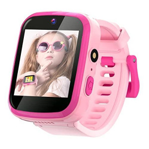 Yehtta Kids Smart Watch Toys For 3-8 Year Old Girls Toddler Watch Hd Dual Camera Pink Watch For Kids All In One Birthday Gifts For 5-12 Year Old Girls Educational Toys For Kids