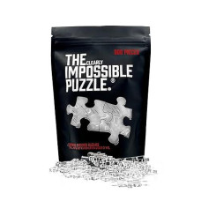 Cm Originals The Clearly Impossible Puzzle 500 Pieces Hard Puzzle For Adults (Acrylic, Jigsaw, 18.75X11 Inches, 1 Pound, Made In Usa)