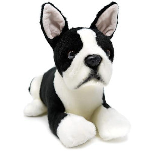 Viahart Baxter The Boston Terrier - 12 Inch Stuffed Animal Plush Dog - By Tigerhart Toys