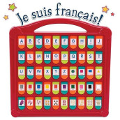 Battat - French Alphabet Toy For Learning - 50 Pop-Up Flaps - Letters, Words, Numbers, Colors, Shapes - Educational Toy For Toddlers, Kids - 3 Years + - Alphabet Cache-Cache
