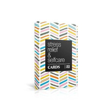 Allura & Arcia 52 Stress Less & Self Care Cards - Mindfulness & Meditation Exercises - Anxiety Relief & Relaxation