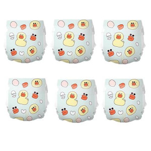 Reborn Baby Dolls Diapers For 18-24 Inch Newborn Doll- 6-Piece Pack