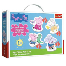 Trefl Baby Classic 4 In 1 Puzzle - Lovely Peppa Pig