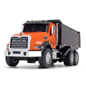 First Gear 1/24 Scale Plastic Toy Mack Granite Dump Truck With Lights & Sounds (70-0597)