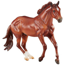 Breyer Horses Traditional Series Checkers | Mountain Trail Champion | Horse Toy Model | 12 X 8 | 1:9 Scale Horse Figurine | Model 1831, Brown