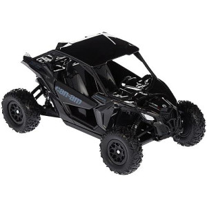 New-Ray 58193B New-Ray-58193B-1:18 Scale Toy Can-Am Maverick X3 X Turbo Black