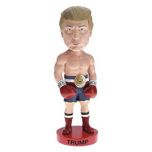 Royal Bobbles Donald Trump Boxer Bobblehead, Premium Polyresin Lifelike Figure, Unique Serial Number, Exquisite Detail