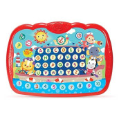 Learning Tablet For Toddlers 1-3 - Educational Abc Toy To Learn Alphabet, Number, Music & Words - Early Development Electronic Learning & Activity Game, Suitable For 1 2 3 Year Old Boys & Girls