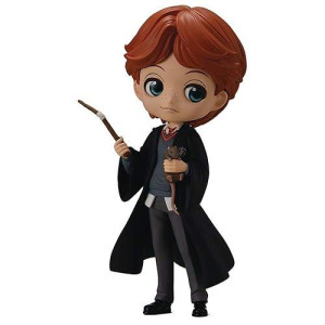 Banpresto Harry Potter Q Posket-Ron Weasley With Scabbers-, Multiple Colors