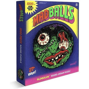 Madballs Slobulus 27-Inch Wide Round 1000-Piece Puzzle