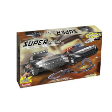 Joysway: Super 254 Usb Power Slot Car Racing Set, Digital Proportional Speed Controller, Highly Scaled Cars With Bright Led Headlights, For Ages 8 And Up