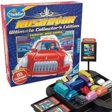 Thinkfun Rush Hour Ultimate Collectors Edition - Escape Gridlock In Style For Ages 8 And Up