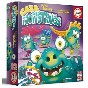 Educa Monster Hunting A Game Of Visual Agility And Speed. Ages 5 And Up. 18861