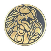 Official Pokemon Coin - Kommo-O Gold Metallic Foil - Tournament Legal