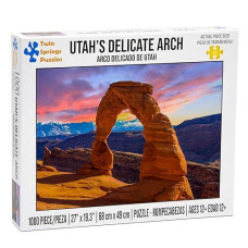 Utah'S Delicate Arch Twin Spring Goods 1000 Piece Jigsaw Puzzle 1,000 Pcs