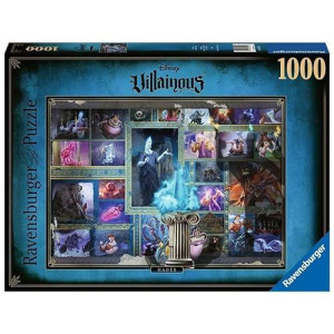 Ravensburger Disney Villainous: Hades 1000 Piece Jigsaw Puzzle For Adults - Every Piece Is Unique, Softclick Technology Means Pieces Fit Together Perfectly, Blue
