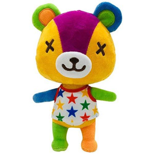 Ycixri Animal Crossing New Leaf Plush Toy Suitable For Collection, Animal Crossing: New Horizons Stuffed Doll Toy For Boy Girl Christmas Halloween Birthday Gift, 8� (Stitches)