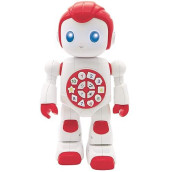 Powerman Baby Smart Interactive Toy Learning Robot Toy for Kids Dancing Plays Music Quiz Numbers Shapes colors Boy girl Robot Junior RedWhite - ROB15EN_09